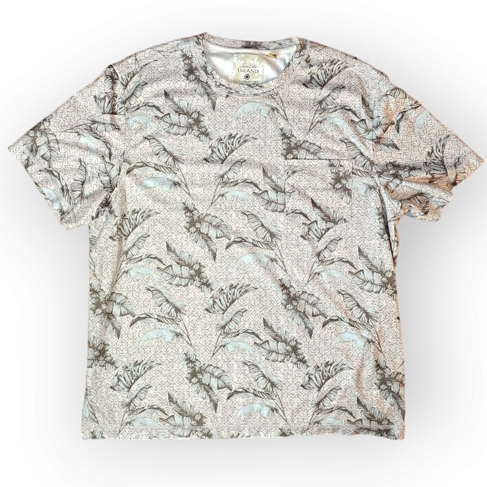 Tasso Elba Island Cabana T-Shirt – Beige | Size XLarge ✨☀️👕
